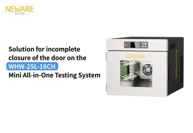Solution for incomplete closure of the door on the WHW-25L-16CH Mini All-in-One Testing System