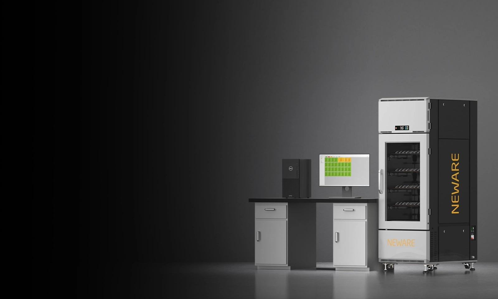 The all-in-one machine integrates the functions of battery charging and discharging tests as well as environmental adaptability tests