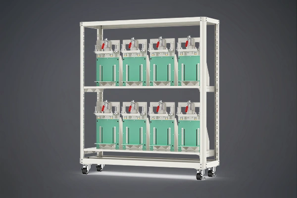 NEWARE-Battery Rack-300A Prismatic Cell Rack-PDCJ-F1-ZJ-300A-8CH-S1