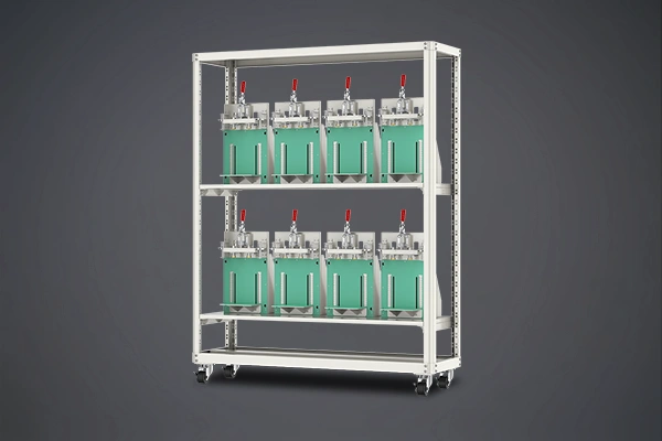 NEWARE-Battery Rack-200A Prismatic Cell Rack-PDCJ-F1-ZJ-200A-8CH-D1