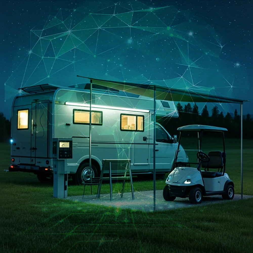 Recreational Vehicle (RV) and Golf Cart