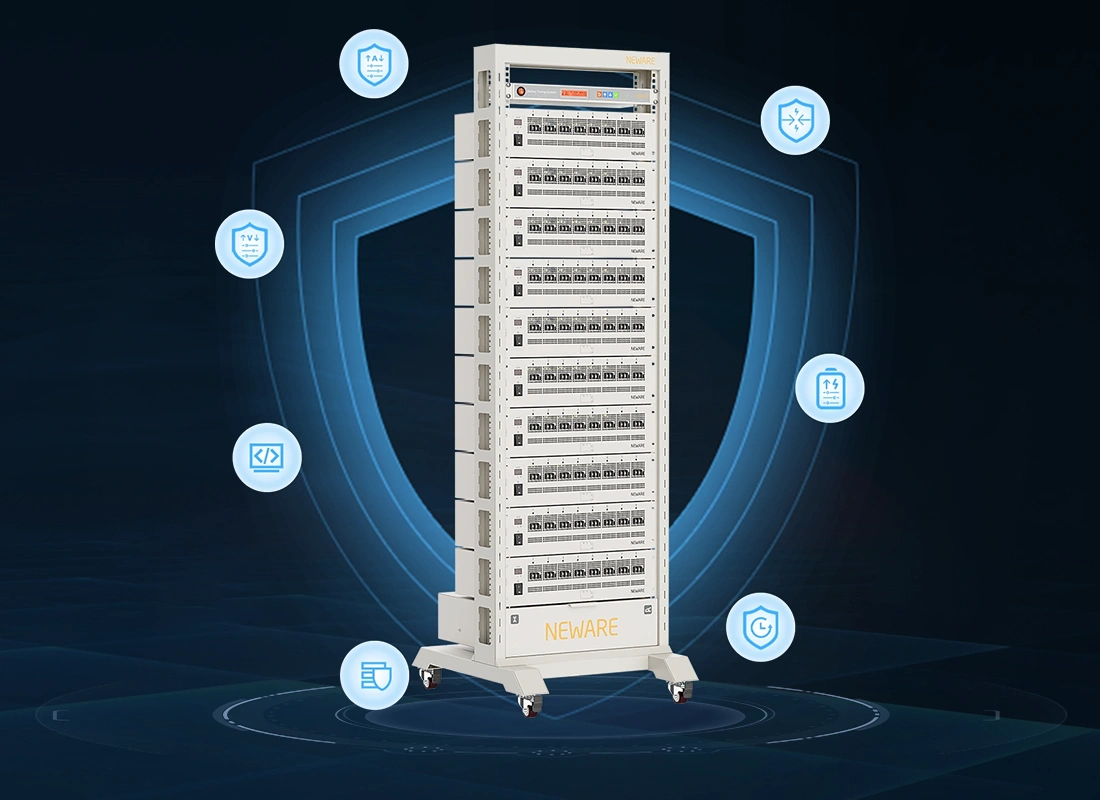 Bttery Test Equipment-NEWARE-CE-4008Q-5V30A-Battery Testing System   has a variety of security protection functions