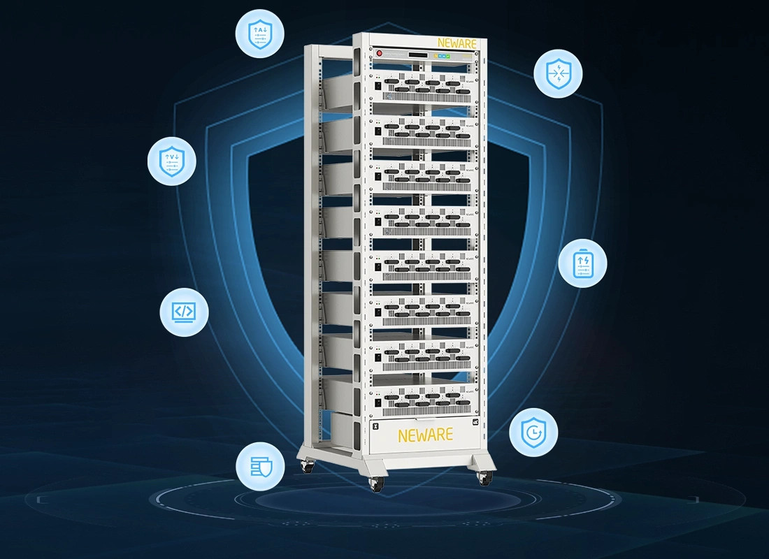 Bttery Test Equipment-NEWARE-CE-4008Q-5V20A-Battery Testing System   has a variety of security protection functions