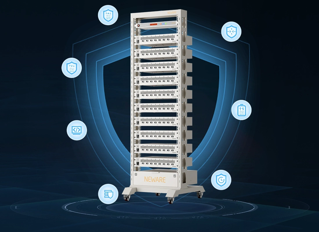 Bttery Test Equipment-NEWARE-CE-4008Q-5V15A-Battery Testing System   has a variety of security protection functions
