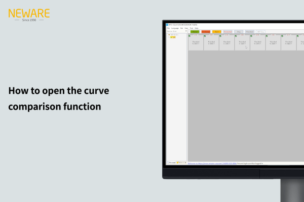 How to open the curve comparison function