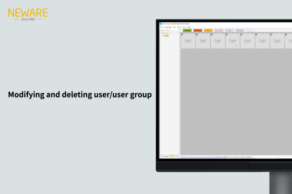 Modifying and deleting user/user group
