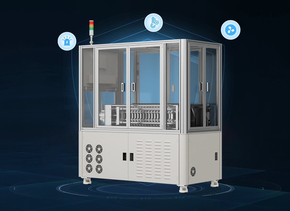 High Temperature Pressure Formation Machine-Pouch Cells Automated Production and Testing Equipment