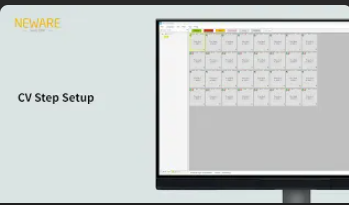 CV Step Setup