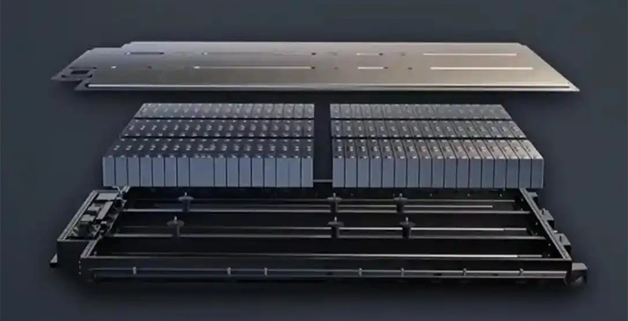 Conceptual Diagram of BYD's Solid-state Battery