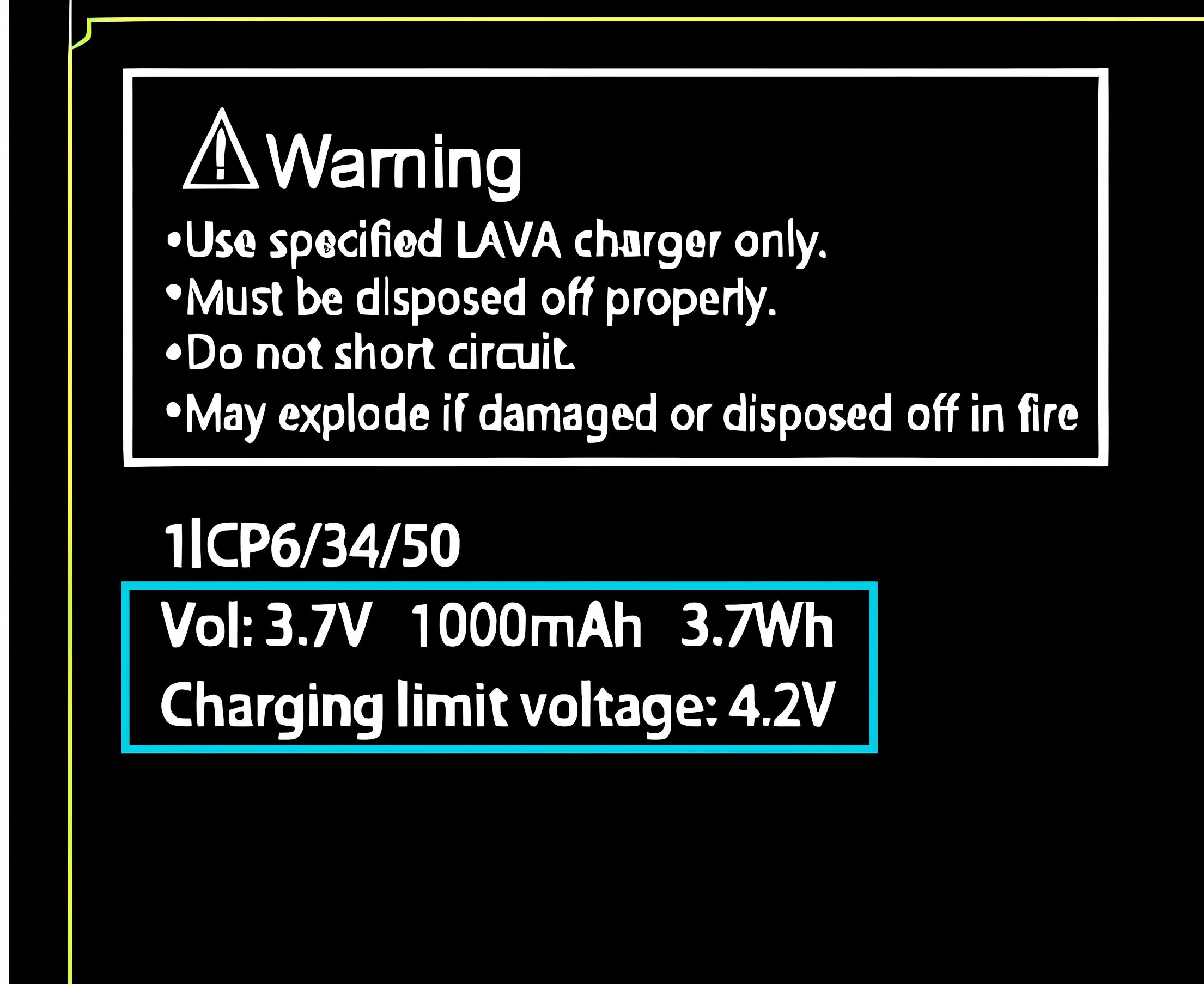 Lithium-ion Battery Label