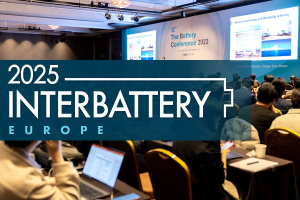 Presentations by European battery associations and member companies, product and technology showcases by exhibiting companies