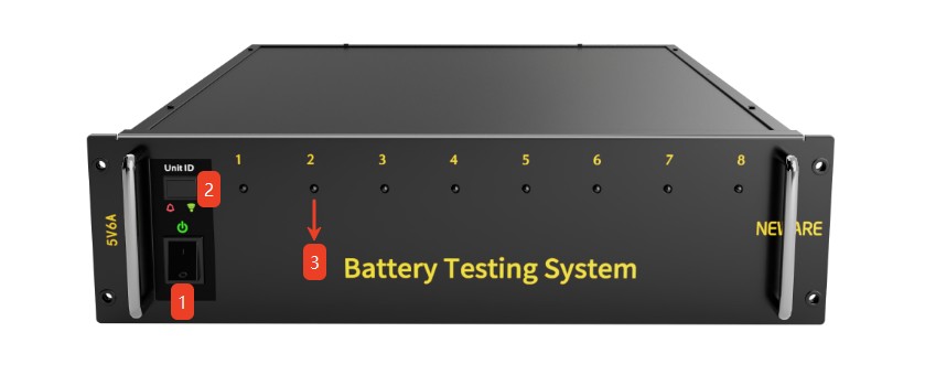 Single device front view