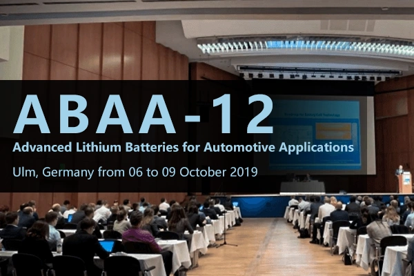 ABAA 12 - International Conference on Advanced Lithium Batteries for Automobile Applications