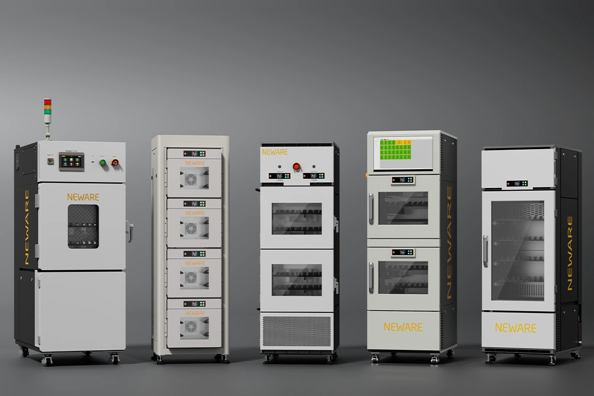 Precision temperature control + charge/discharge testing, for laboratory battery materials research.