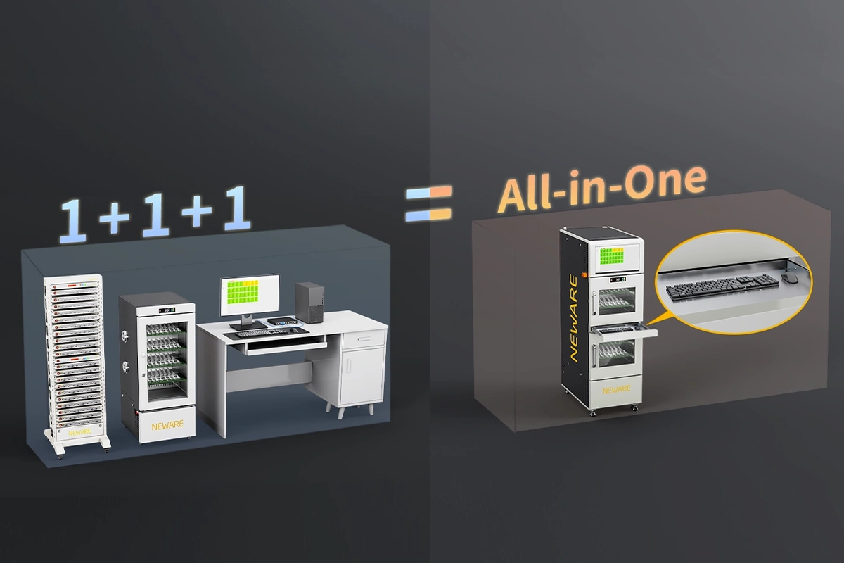 Integrating battery testing and temperature control, achieving a `plug-and-play` solution for batteries.