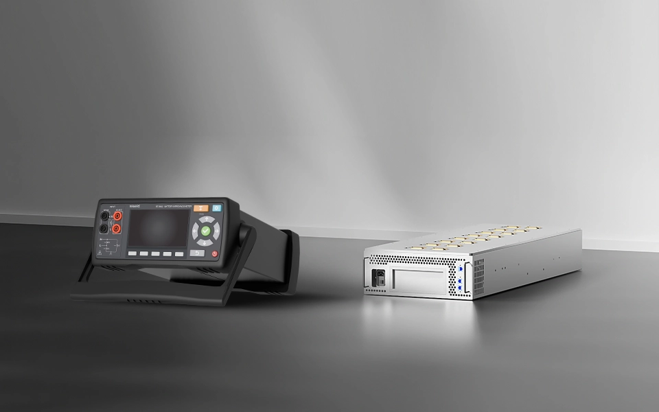 Measurement of Internal Resistance / Temperature / Humidity / Pressure.