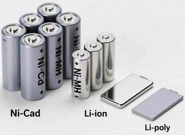 Mobile Phone Batteries (Nickel-Cadmium Battery, Nickel-Metal Hydride Battery, Lithium-ion Battery, Lithium Polymer Battery)