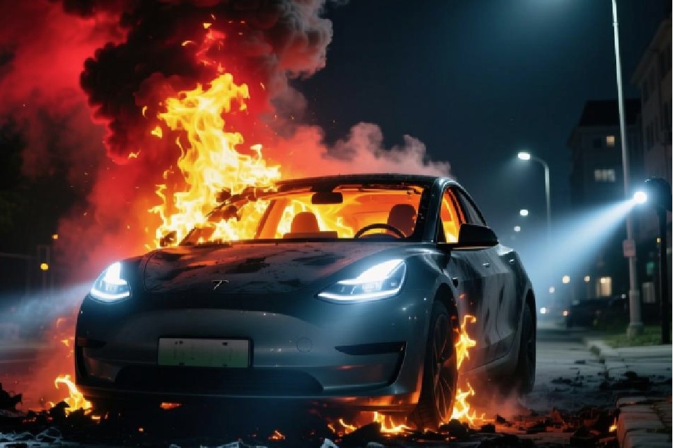 Fire Risks, Electric Vehicle Boom, battery