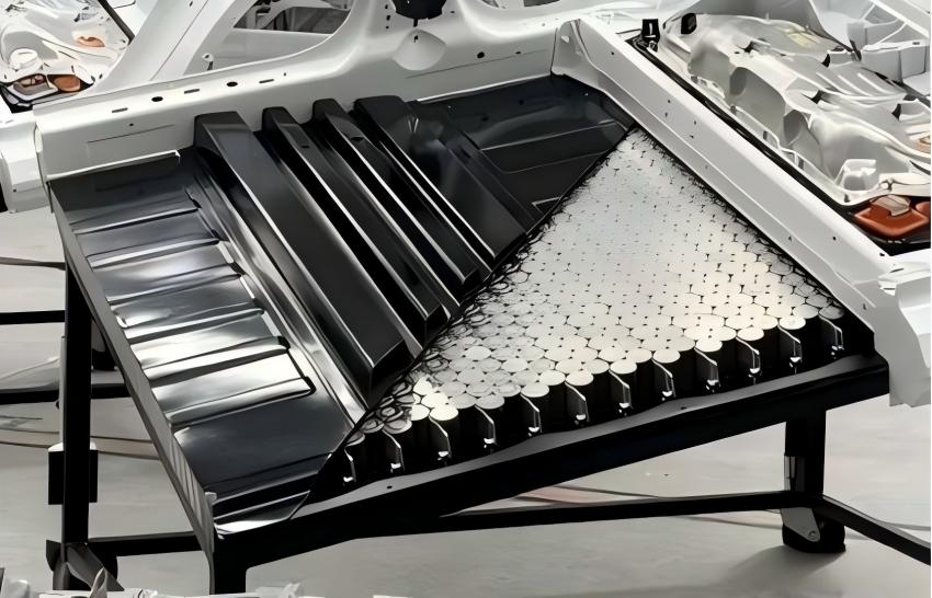 Tesla's CTC battery pack