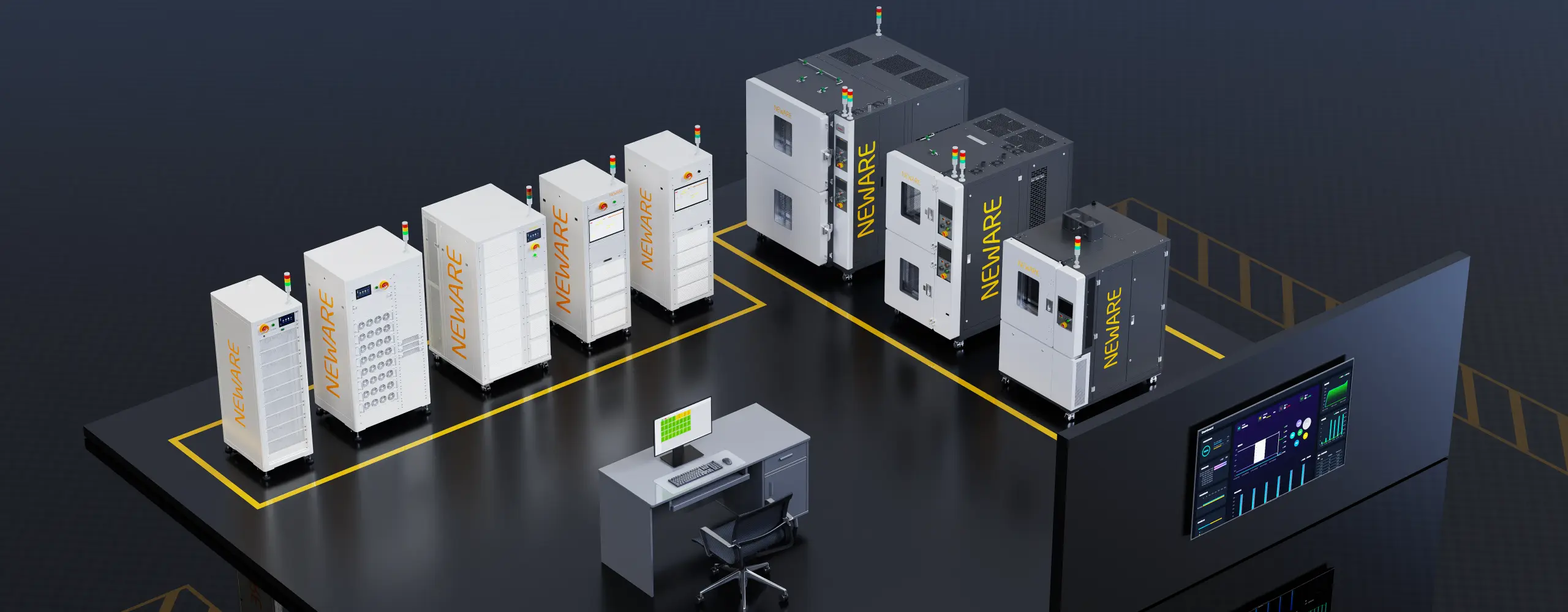 NEWARE 3C battery test all cycle