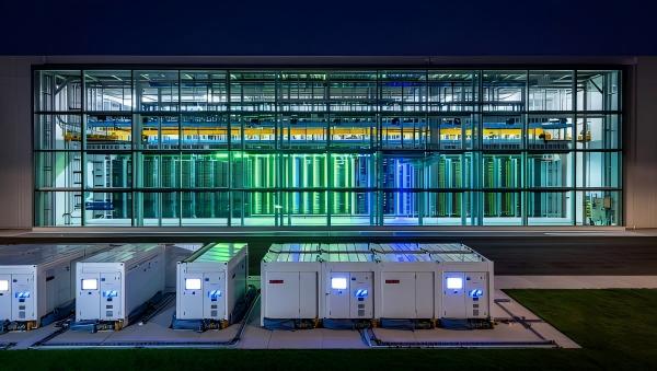 power station supporting a high-demand center