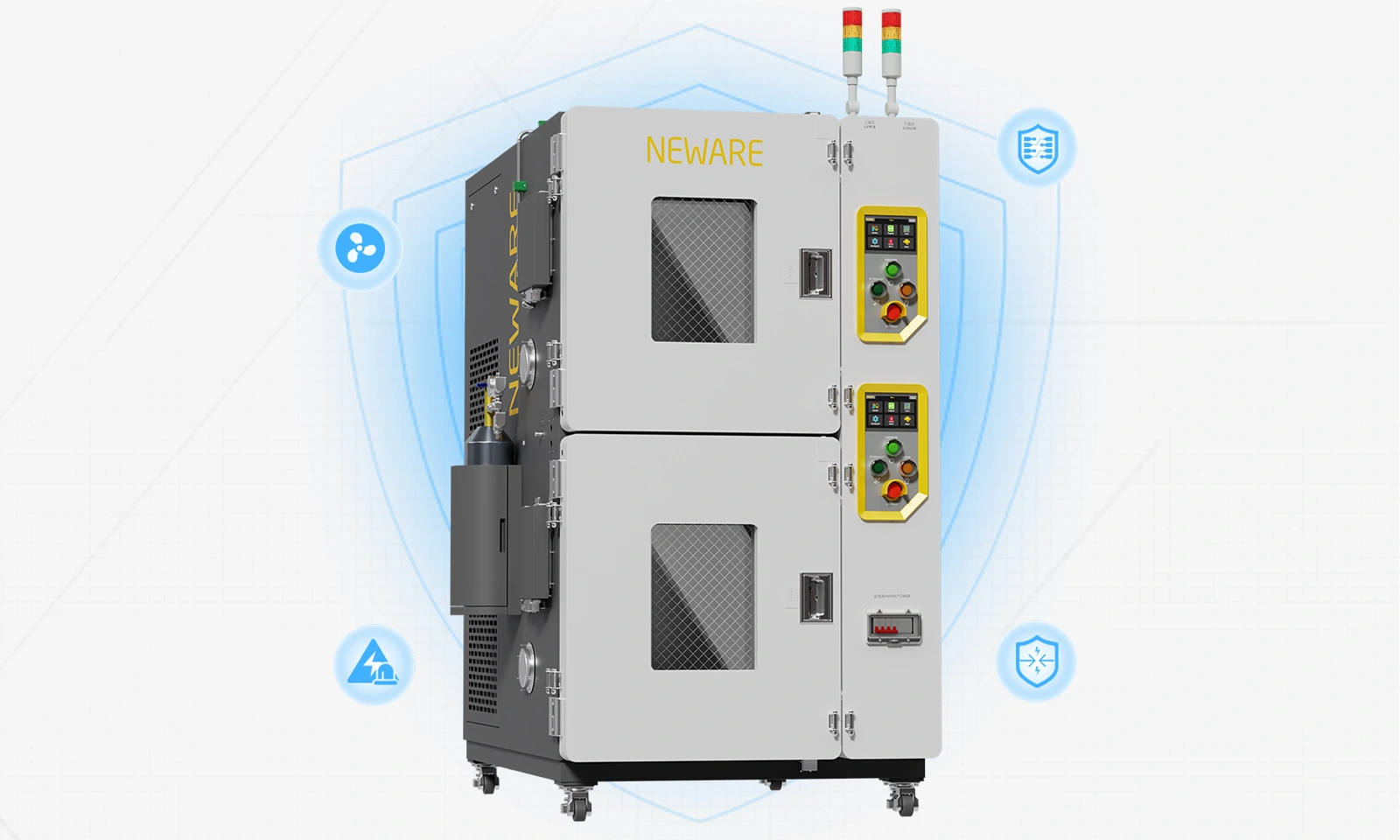 WGDW-400L2-40C-380V-12U-B-Multiple safety protections