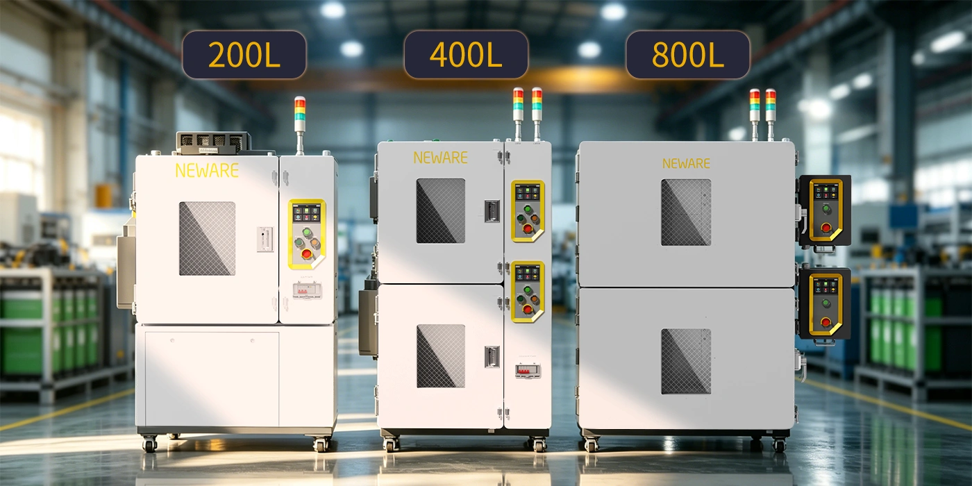 NEWARE has launched the 200L 400L 800L High and Low Temperature All-in-One Battery Testing System