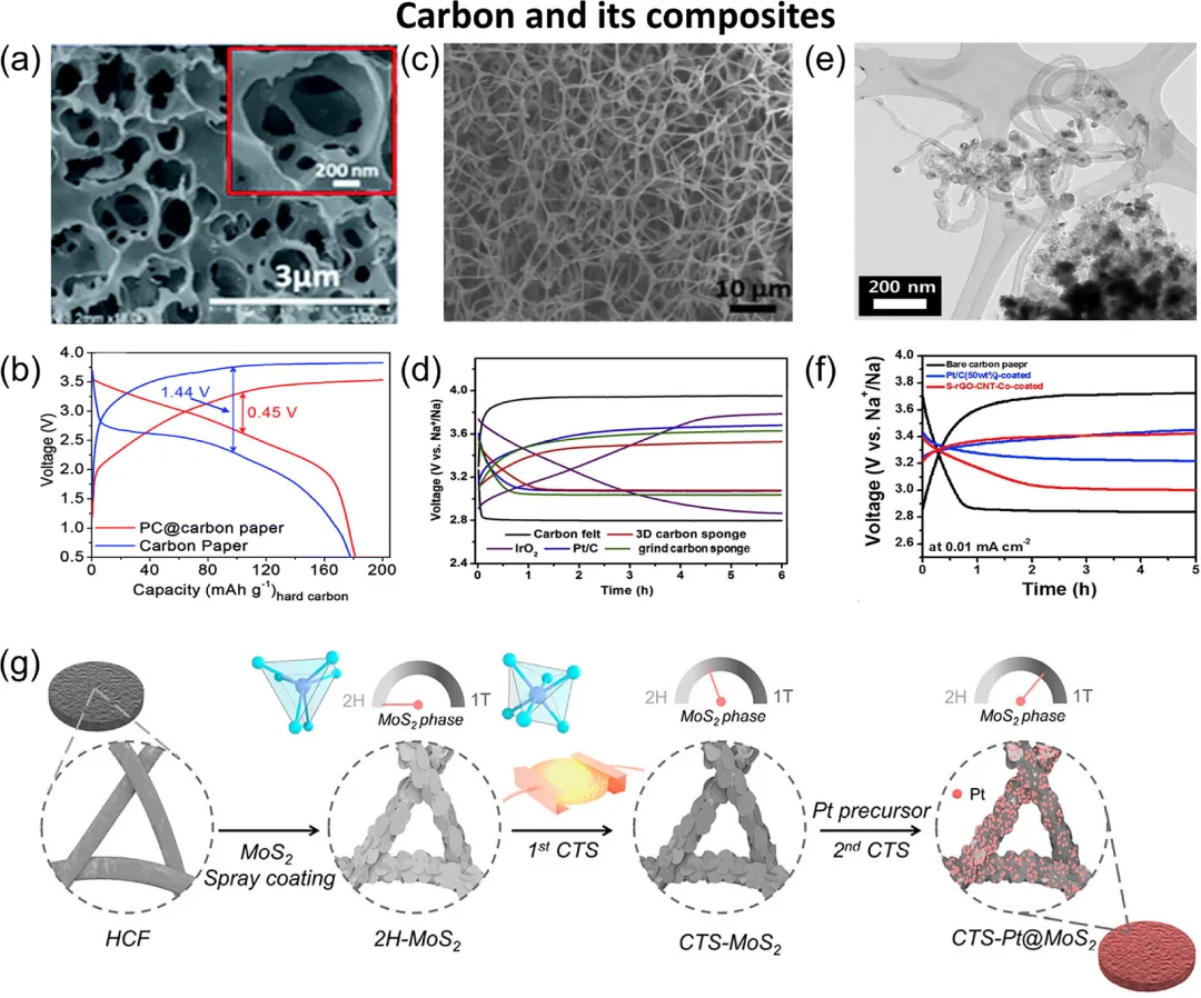 Electron micrographs and charge-discharge curves of various cathode catalysts. Electron micrographs and charge-discharge curves of various cathode catalysts.