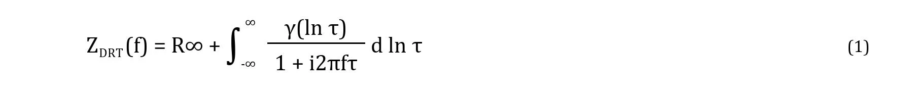 equation drt impedance model without inductance equation drt impedance model without inductance