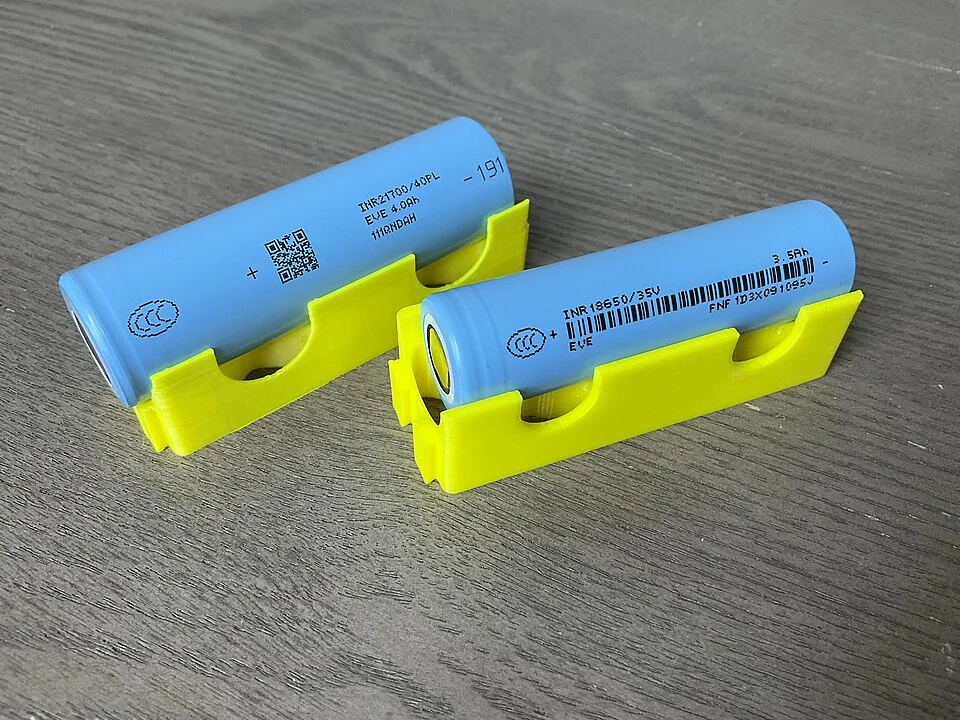 18650 and 21700 battery cells
