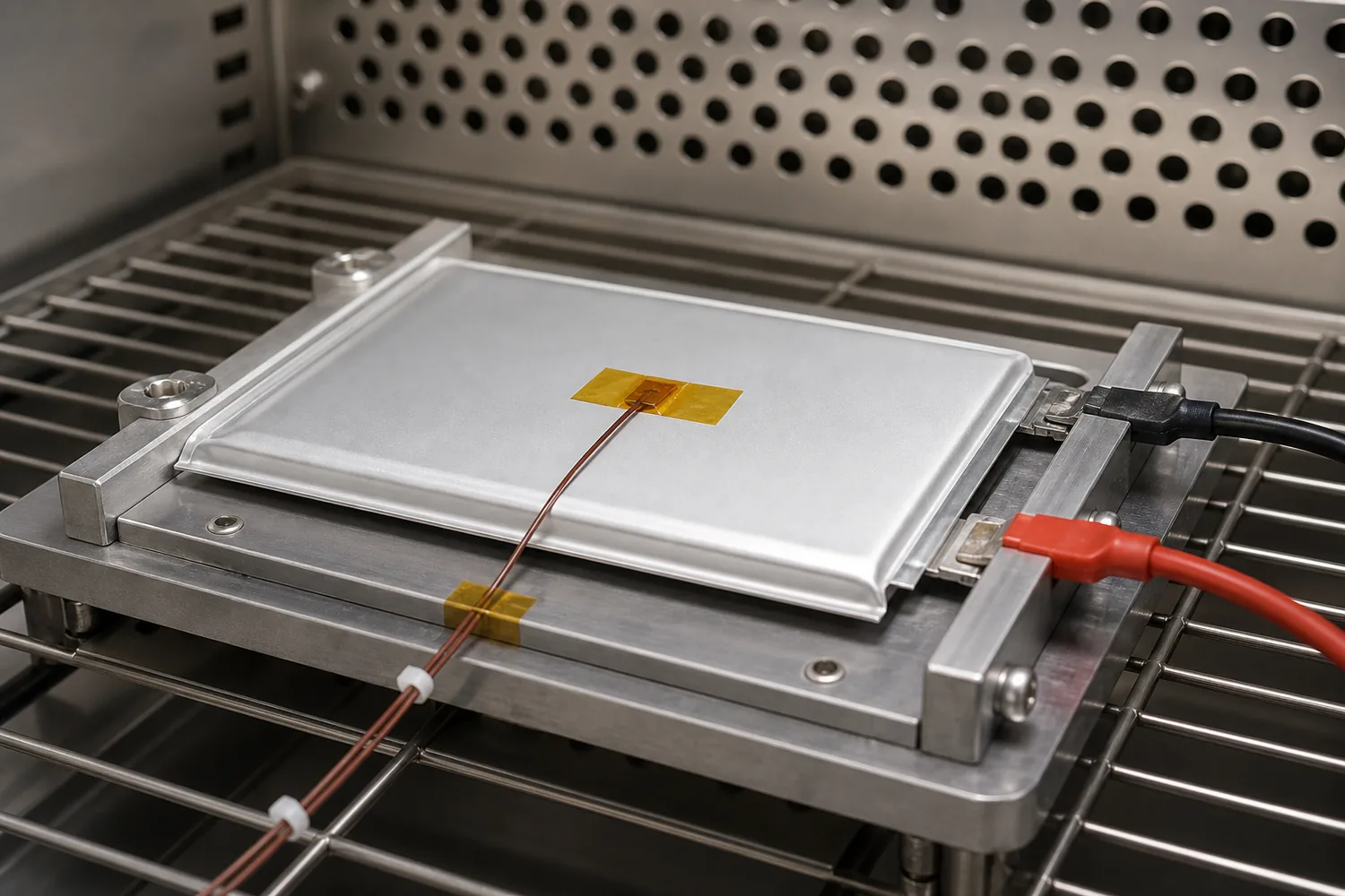 Cell Surface Temperature Sensor Installation