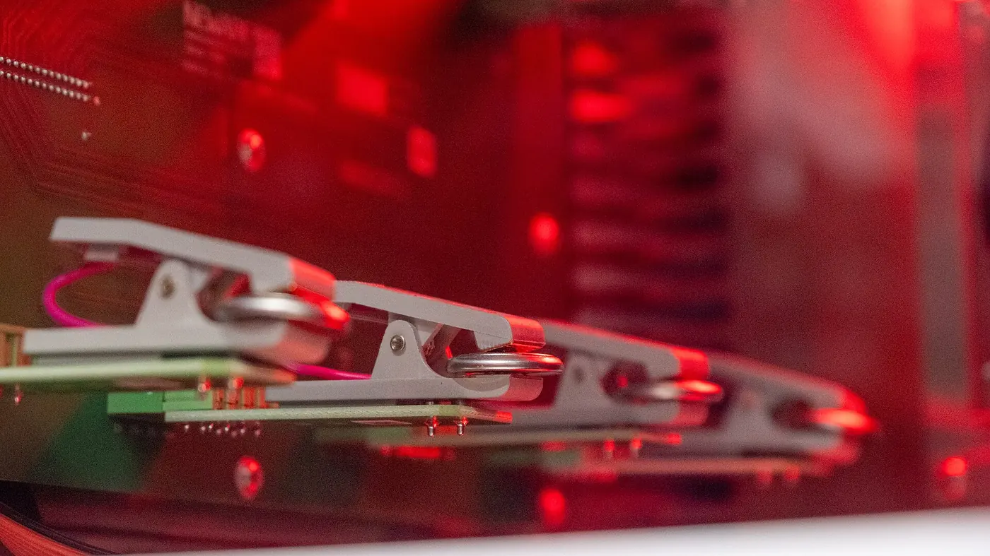 Multichannel Coin Cell Test Fixture