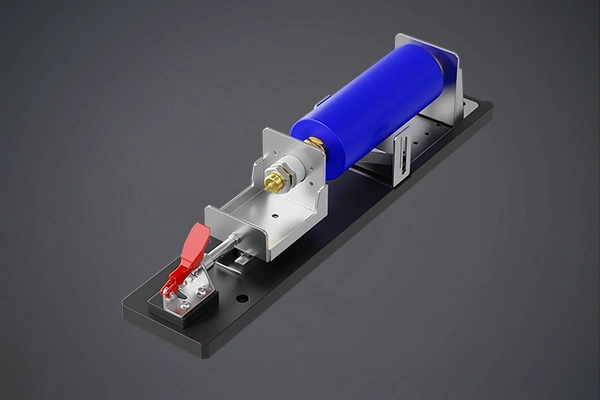 NEWARE Cylindrical Cell Clamp - PTF-ZJ-Y2-150A-1CH-D1860-H65100