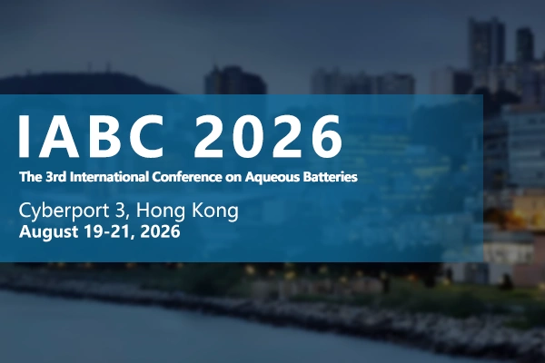 The 3rd International Conference on Aqueous Batteries