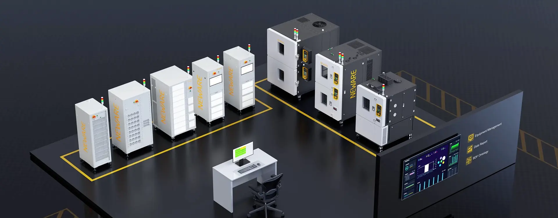 NEWARE 3C battery test all cycle