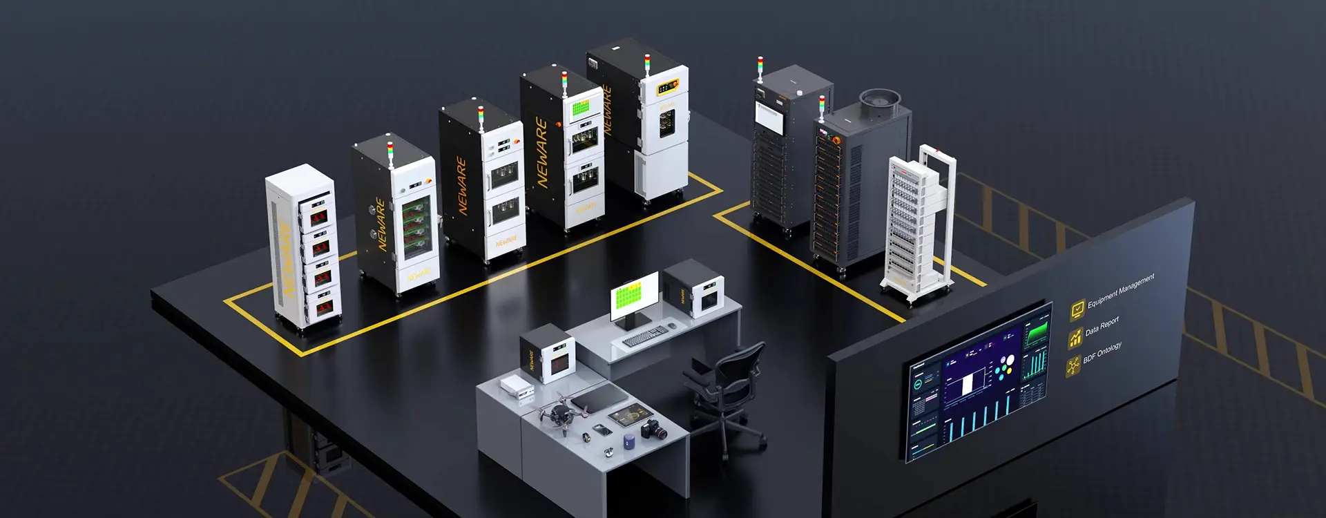 NEWARE 3C battery test all cycle