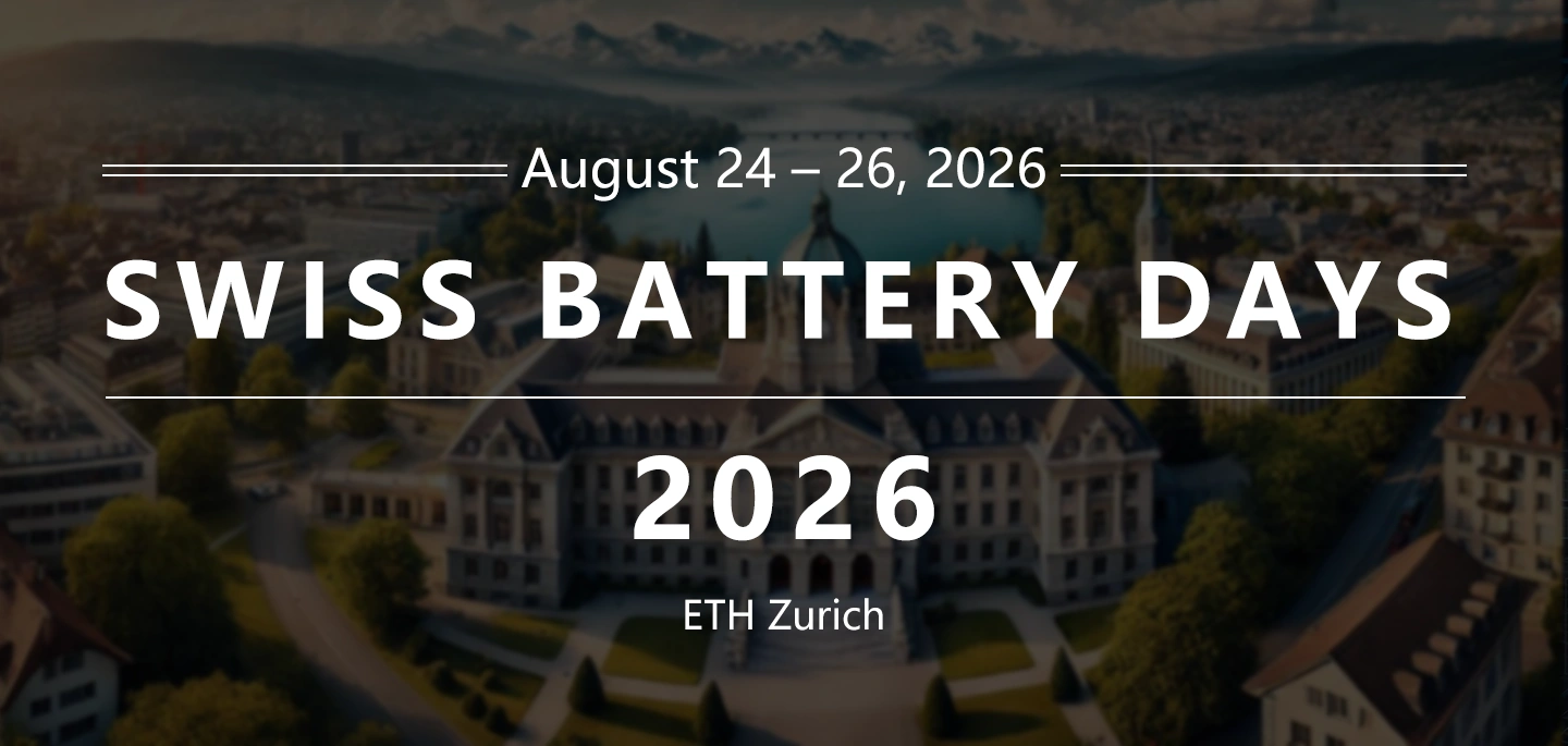 Swiss Battery Days 2026 at ETH Zurich-2026 Swiss Battery Days 2026 at ETH Zurich-2026