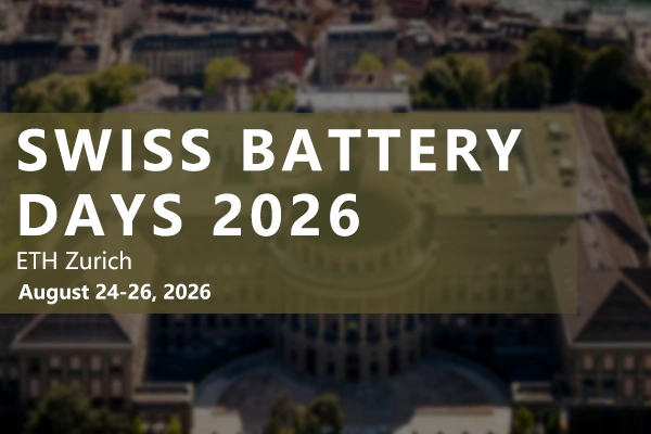 Swiss Battery Days 2026 at ETH Zurich