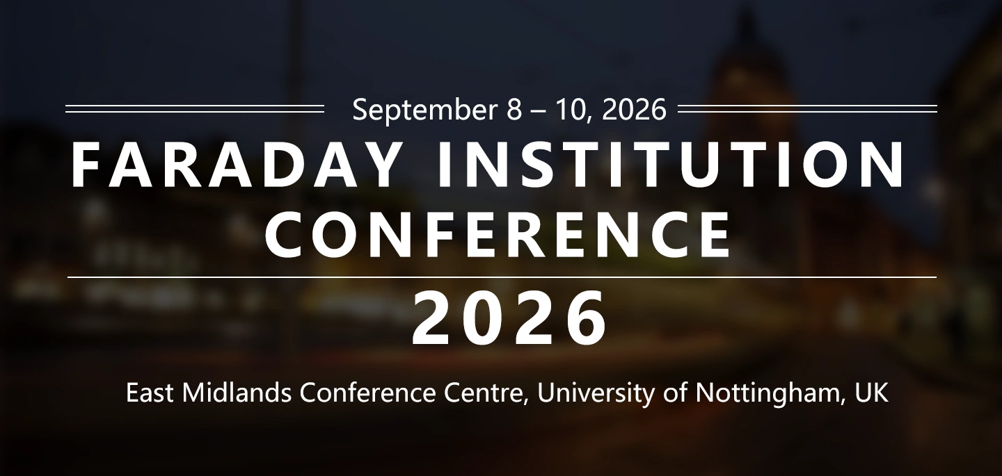 Faraday Institution Conference 2026-banner Faraday Institution Conference 2026-banner