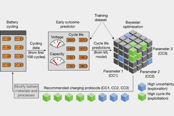 AI Battery Testing From Fixed Steps to Closed-Loop Control