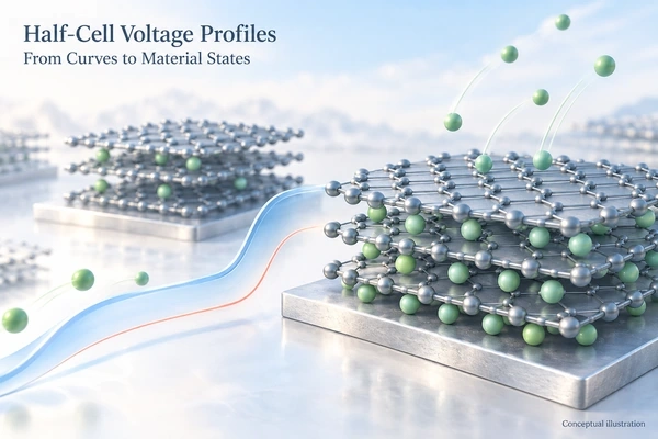 Half Cell Voltage Profiles 